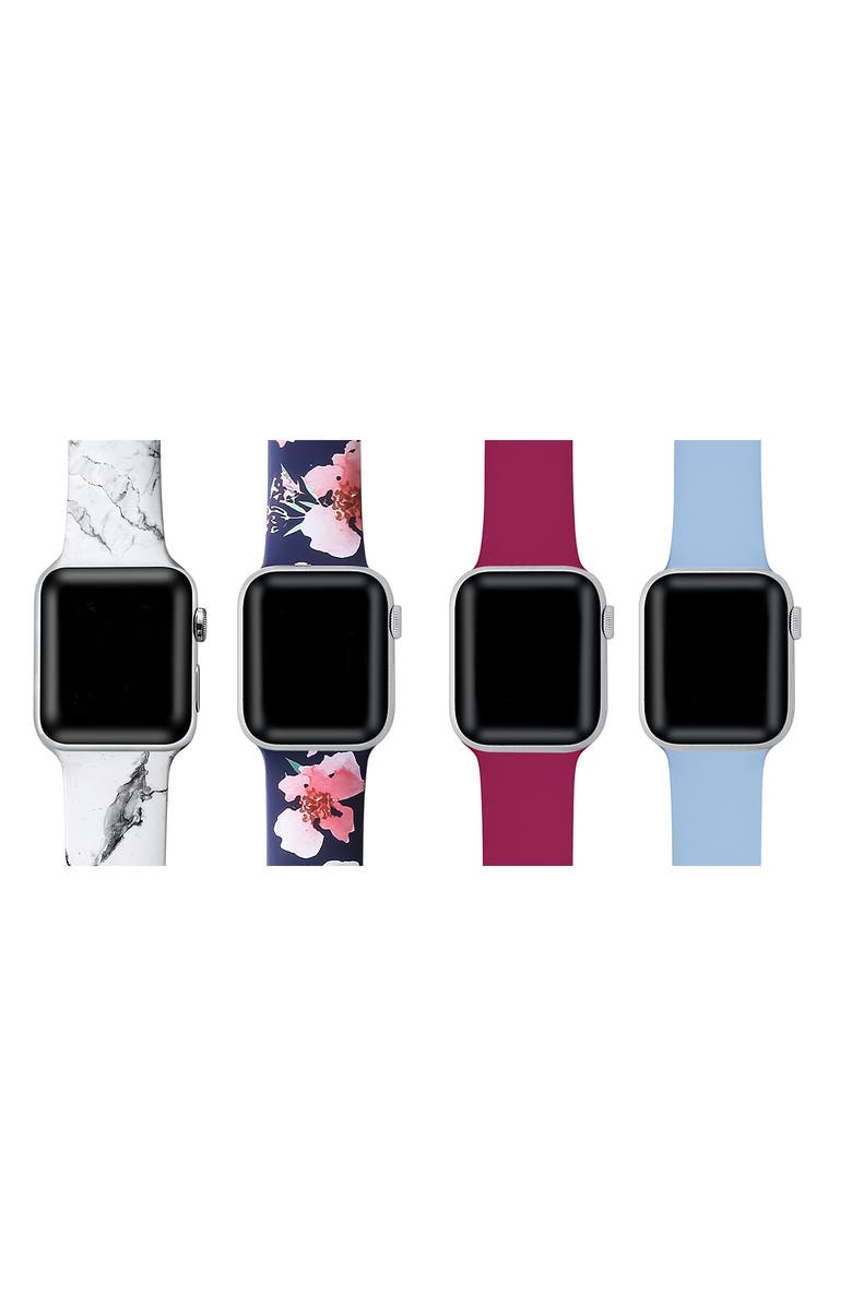 Силиконовый ремешок для Apple Watch — набор из 4 шт. THE POSH TECH