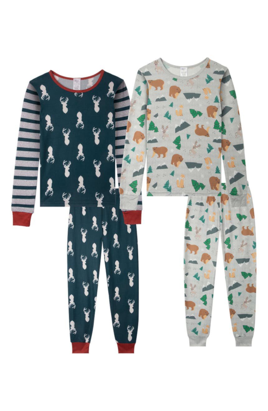 Пижама с принтом дикой природы — комплект из 2 шт. MODERN KIDS