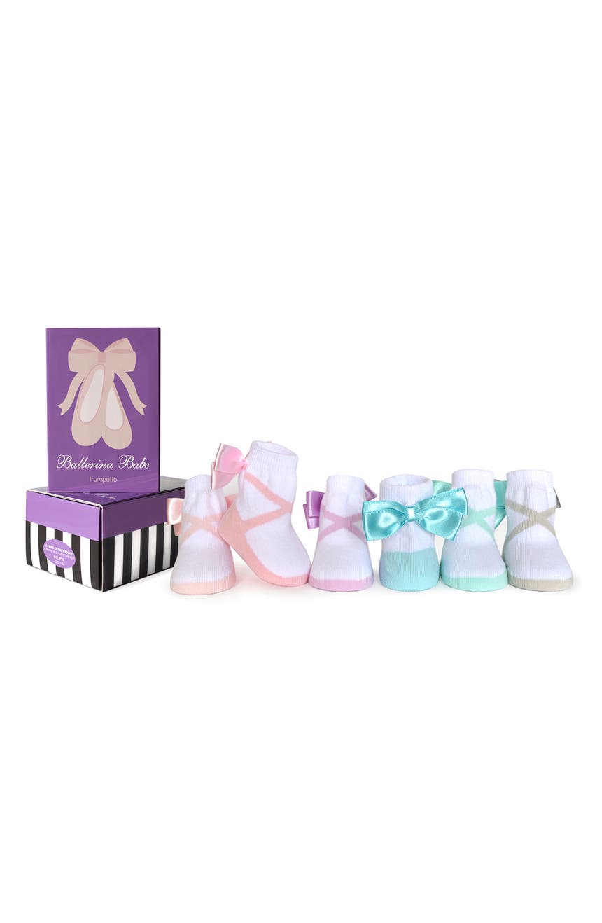 Подарочная упаковка носков Ballerina Babe - набор из 6 Trumpette