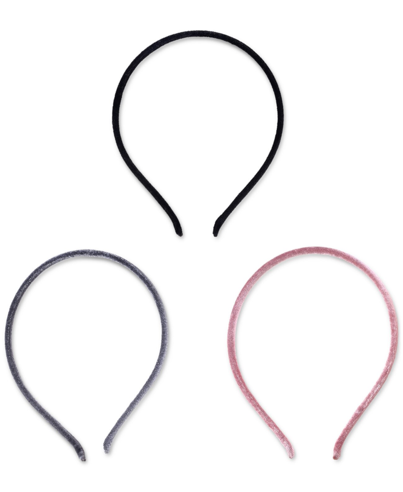 3 шт. Набор разноцветных тонких повязок на голову, созданный для Macy's INC International Concepts