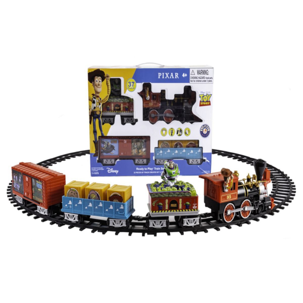 Лайонел Дисней Pixar Toy Story Набор готовых к игре поездов на батарейках Lionel
