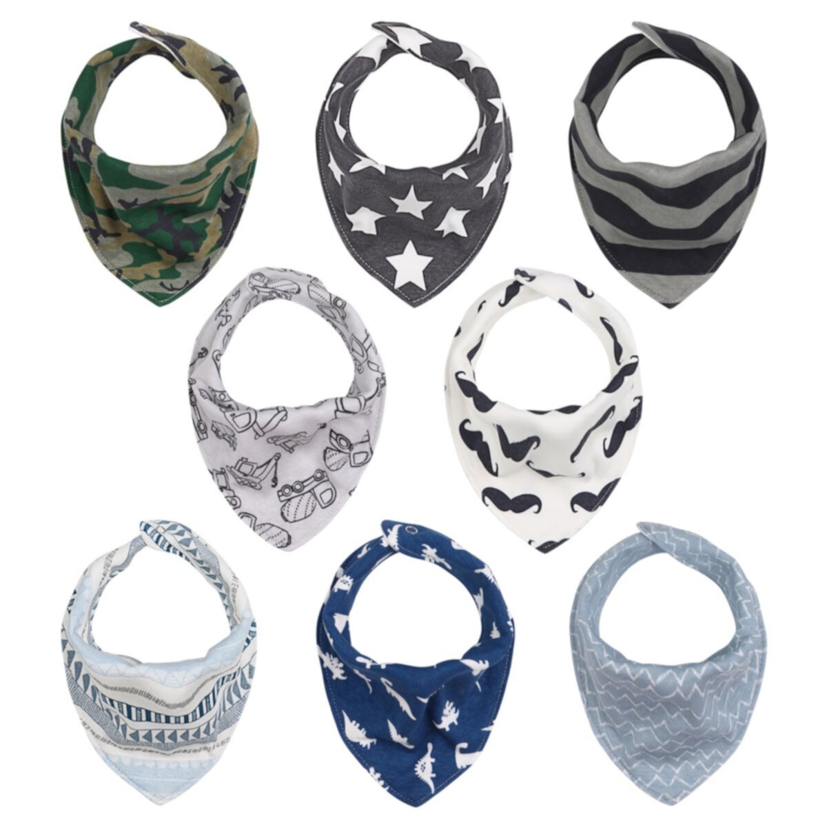 Слюнявчик The Peanutshell 8-Pack Bandana The Peanutshell