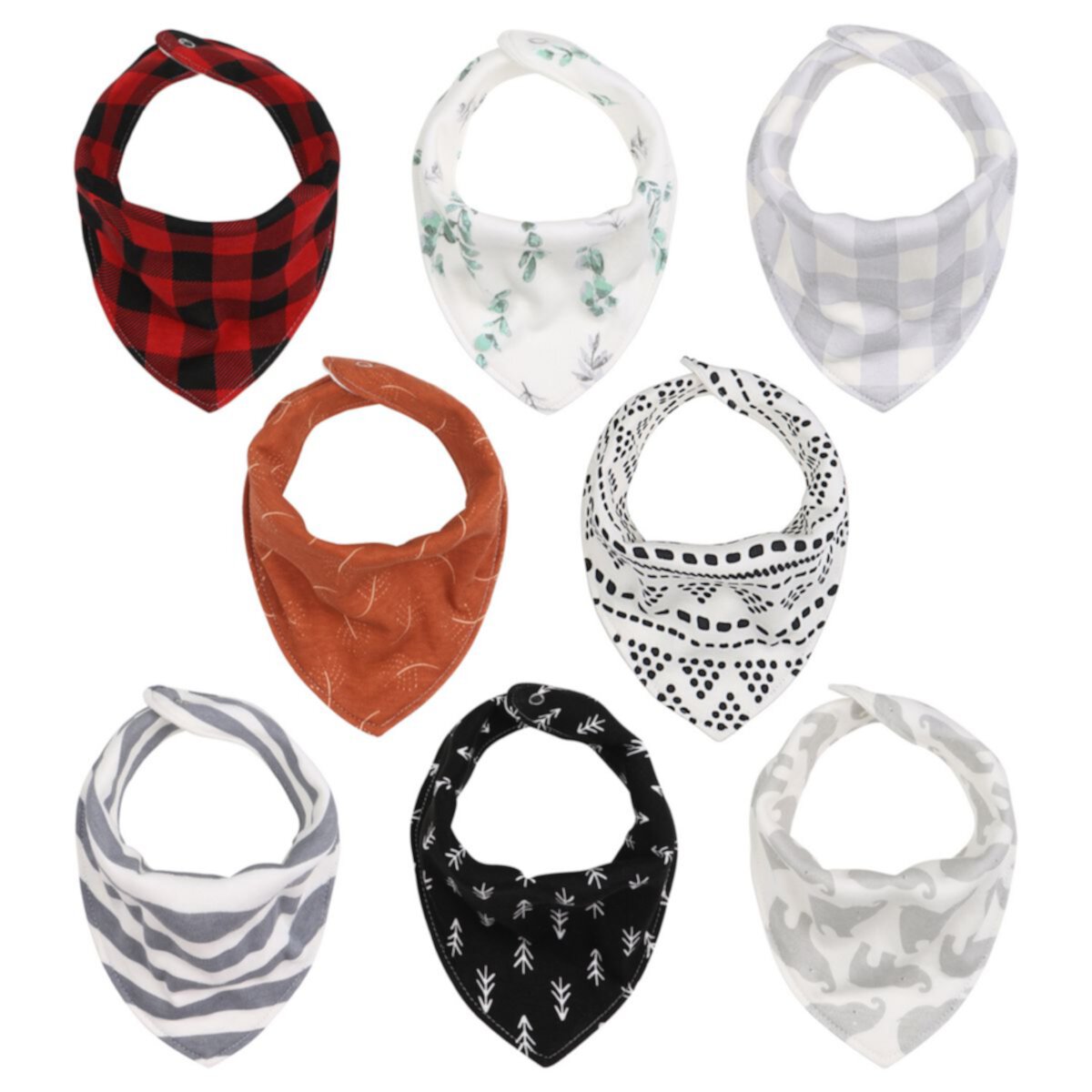 Слюнявчик The Peanutshell 8-Pack Bandana The Peanutshell