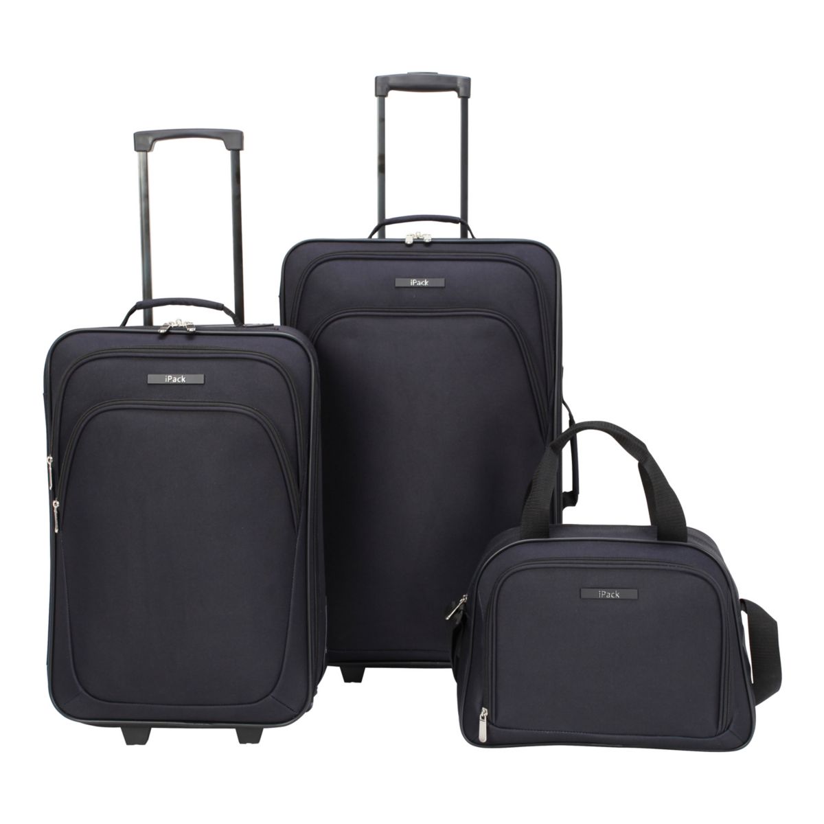 Набор чемоданов на колесиках iPack Aspen из 3 предметов софтсайд IPack