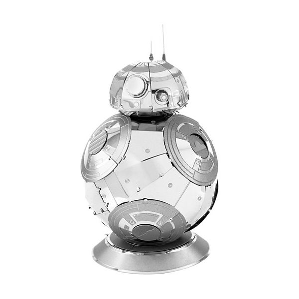 3D металлическая модель BB-8 из Star Wars: Эпизод 7, 2 металлических листа, сборка без клея, для детей от 14 лет Fascinations