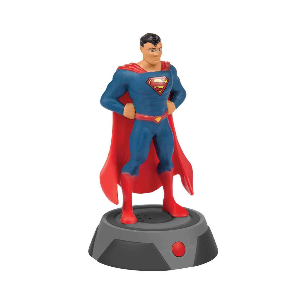 World Tech Toys Статуя Супермена Super FX 2,5 дюйма с реальным звуком World Tech Toys