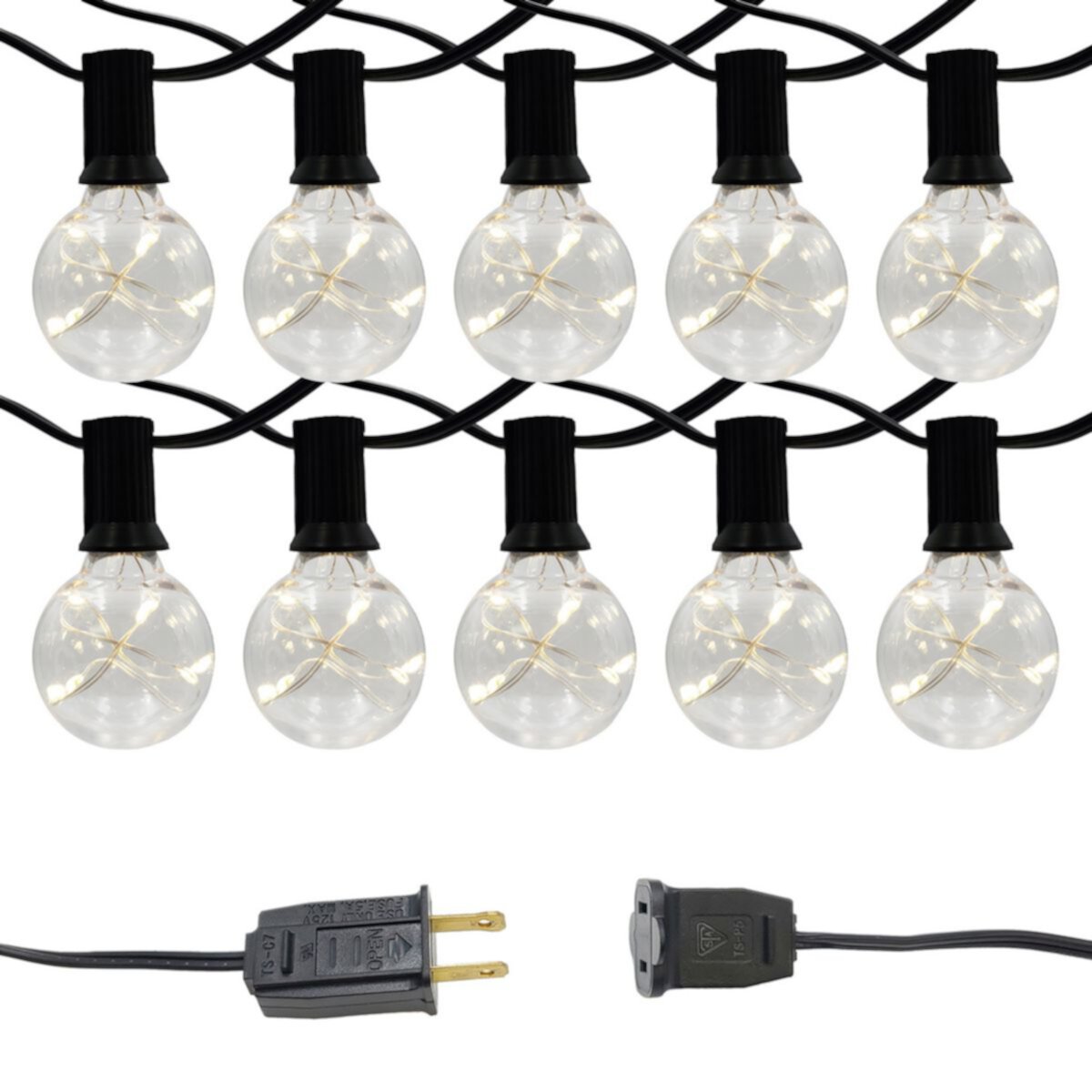 LumaBase Electric Globe String Lights с волшебными огнями LumaBase