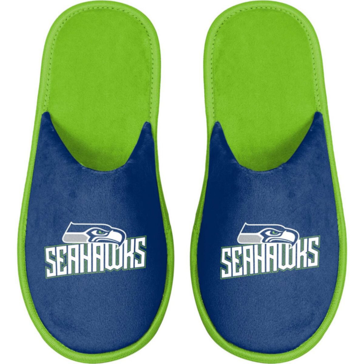 Мужские Тапочки FOCO Seattle Seahawks Scuff Slide FOCO