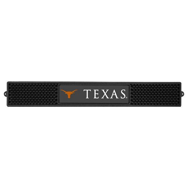 Коврик для напитков Texas Longhorns, резиновый, 0,6 х 9 см, толщина 1/4 дюйма Fanmats