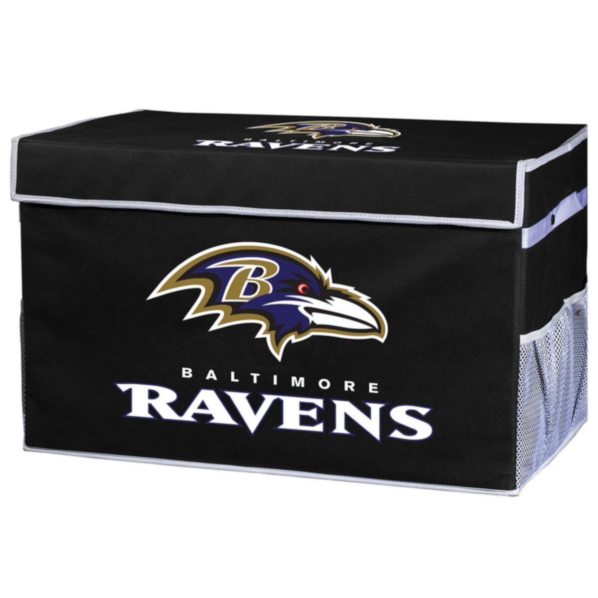 Небольшая складная корзина для хранения сундука Franklin Sports Baltimore Ravens Franklin Sports