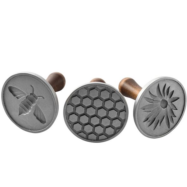 Nordic Ware 3-pc. Honeybee Cast Cookie Stamp Set Nordic Ware