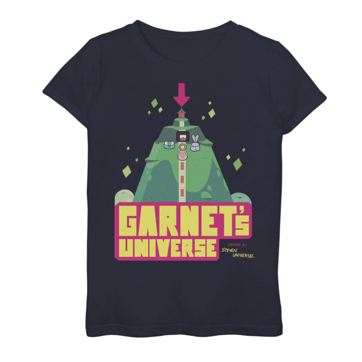 Футболка Cartoon Network для девочек Steven Universe Garnet's Universe Cartoon Network