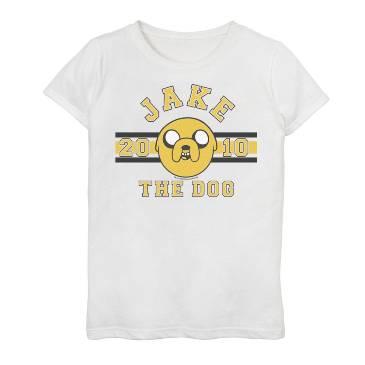 Футболка Cartoon Network Для девочек Adventure Time Jake The Dog 2010 Cartoon Network