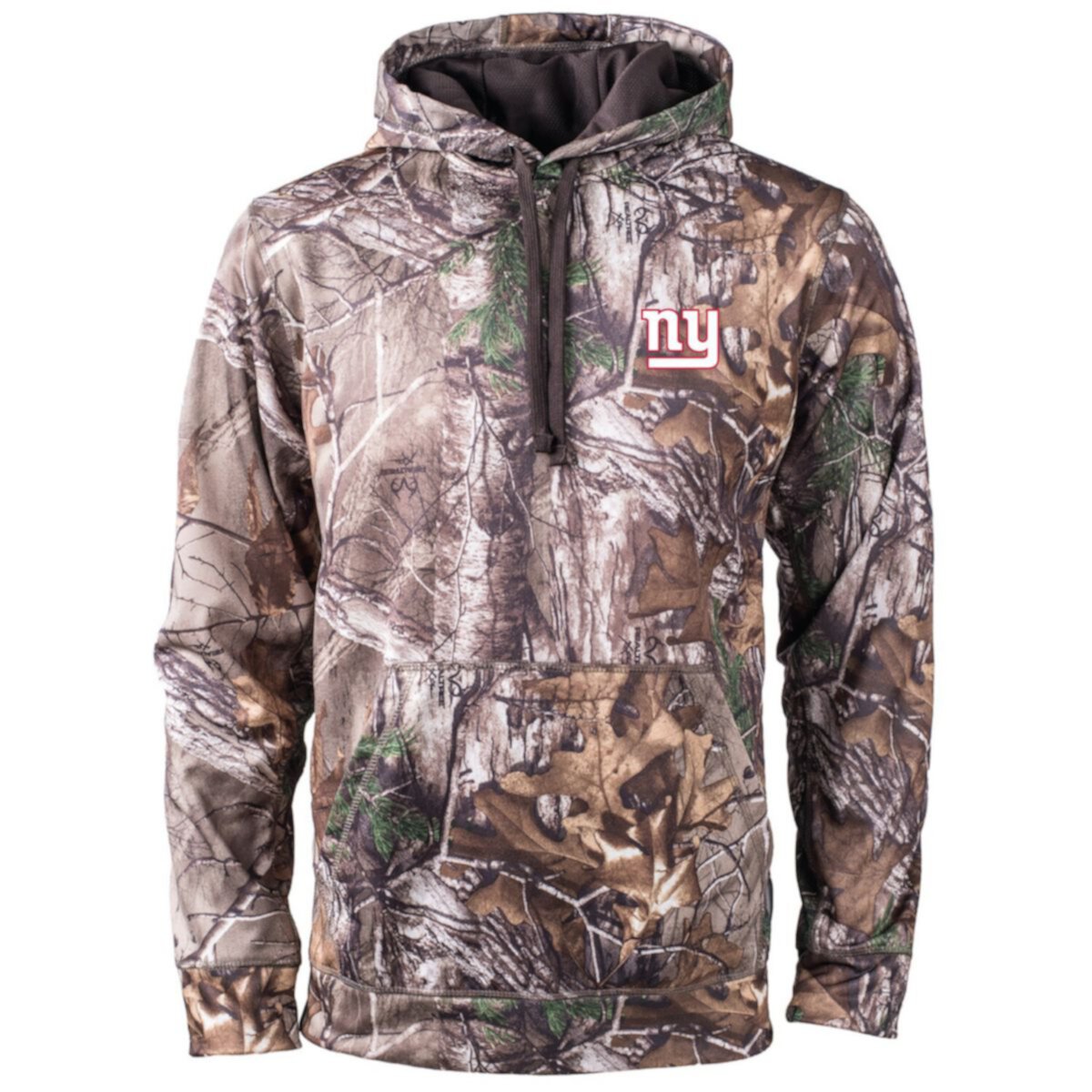 Мужская Футболка Dunbrooke Realtree Camo New York Giants Circle Champion Tech Fleece Dunbrooke