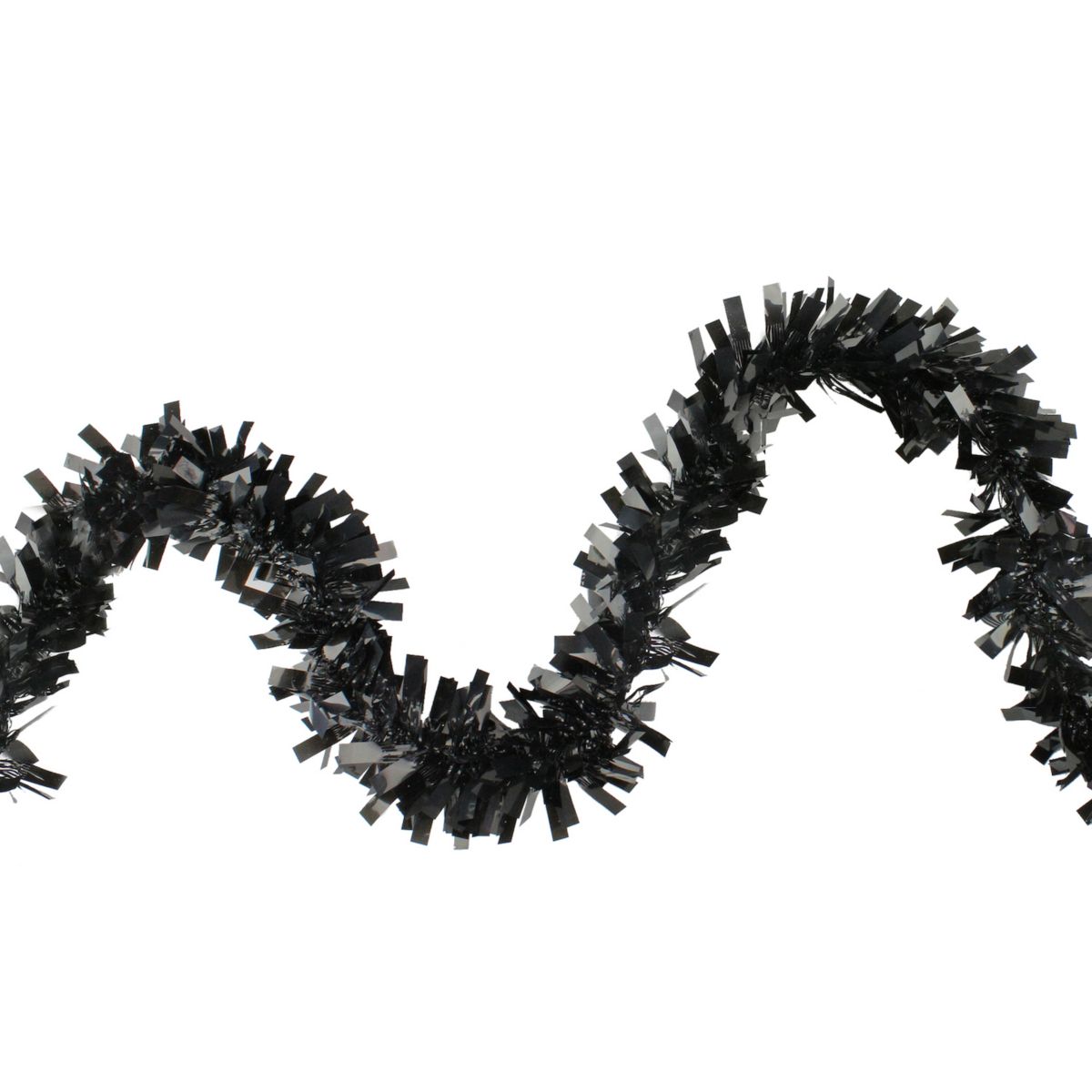 Northlight Unlit Black Halloween Tinsel Garland Northlight