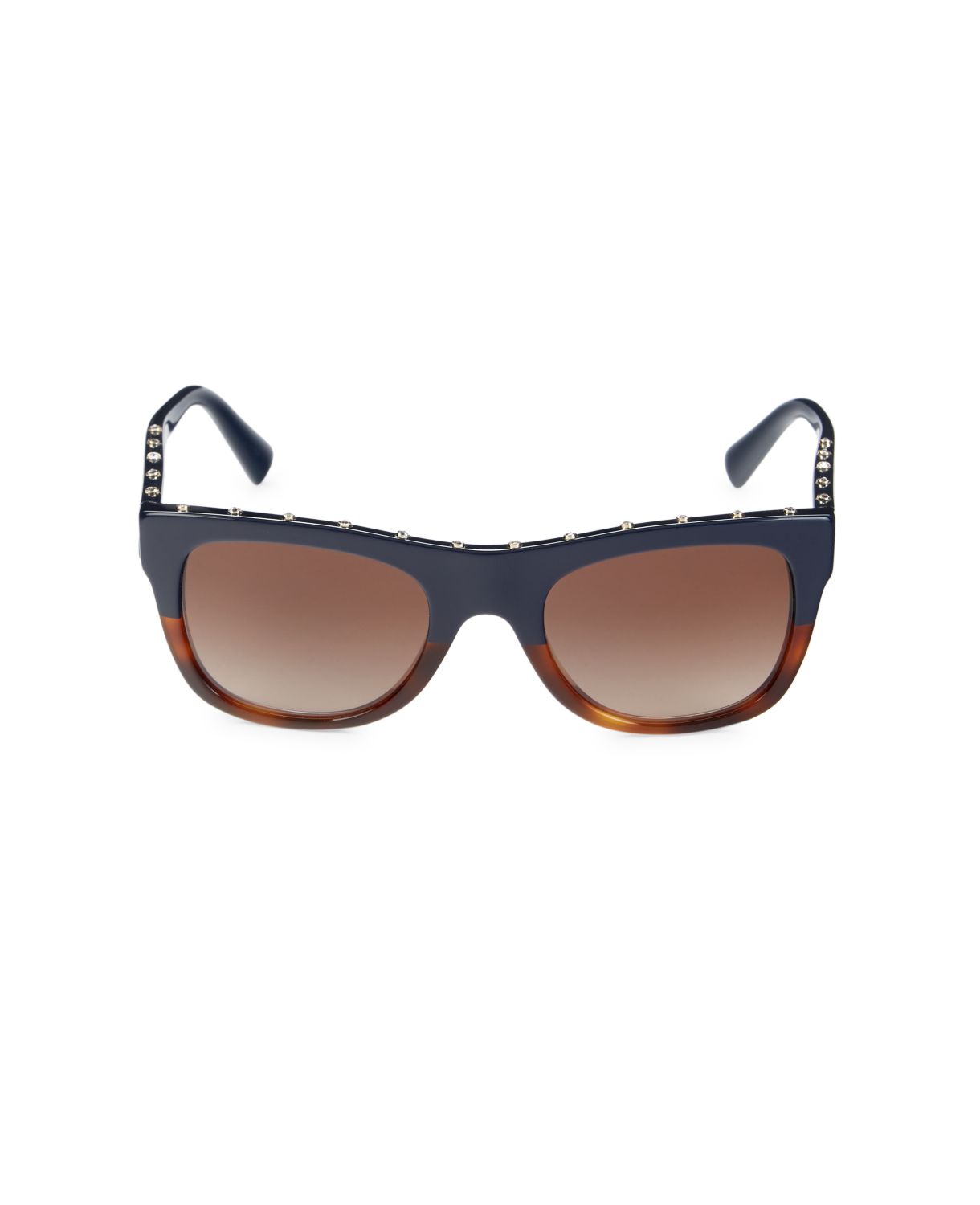 Квадратные солнцезащитные очки 51 мм Valentino Garavani