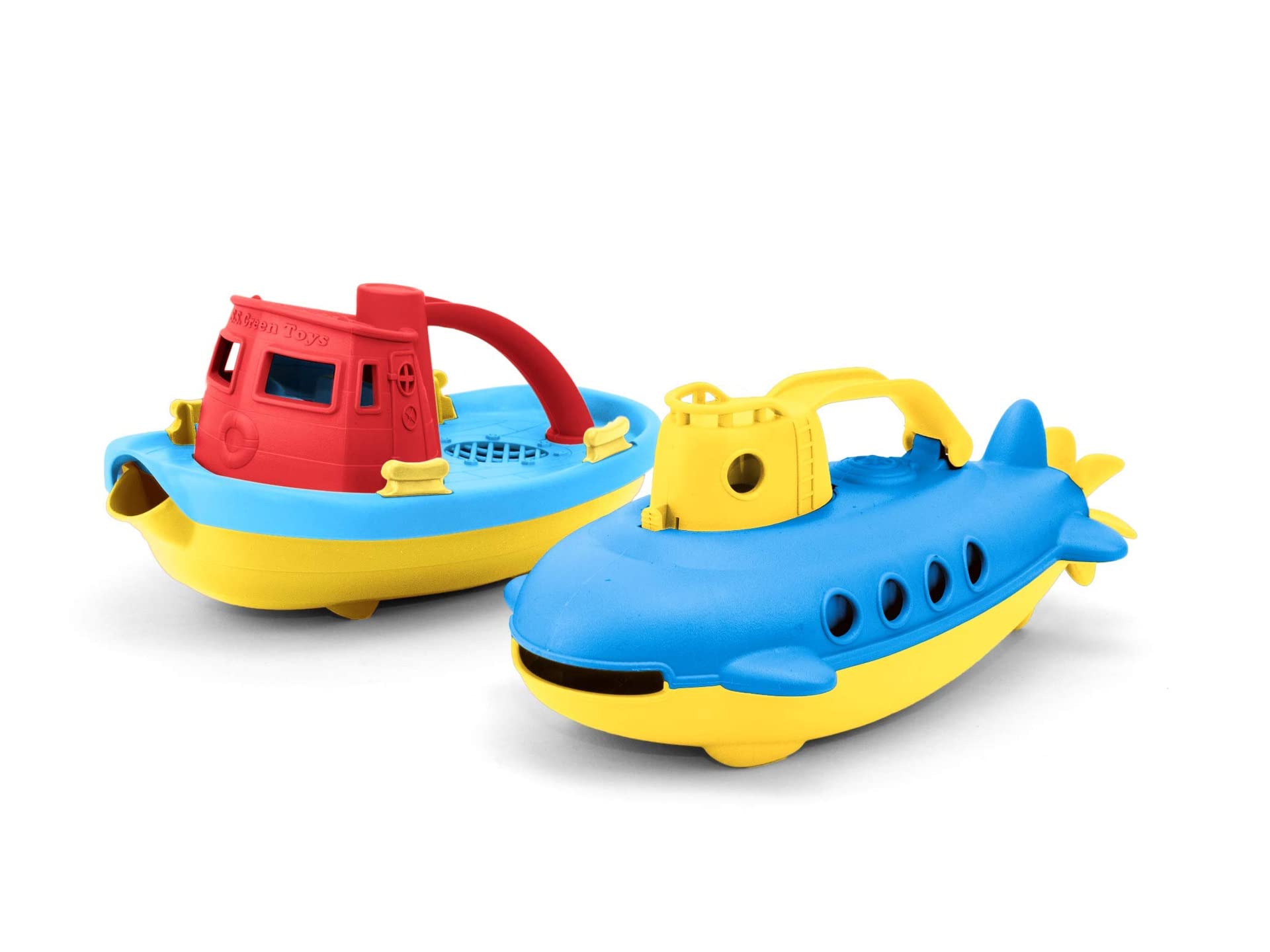 Комбинированный набор буксиров и подводных лодок Green Toys Green Toys