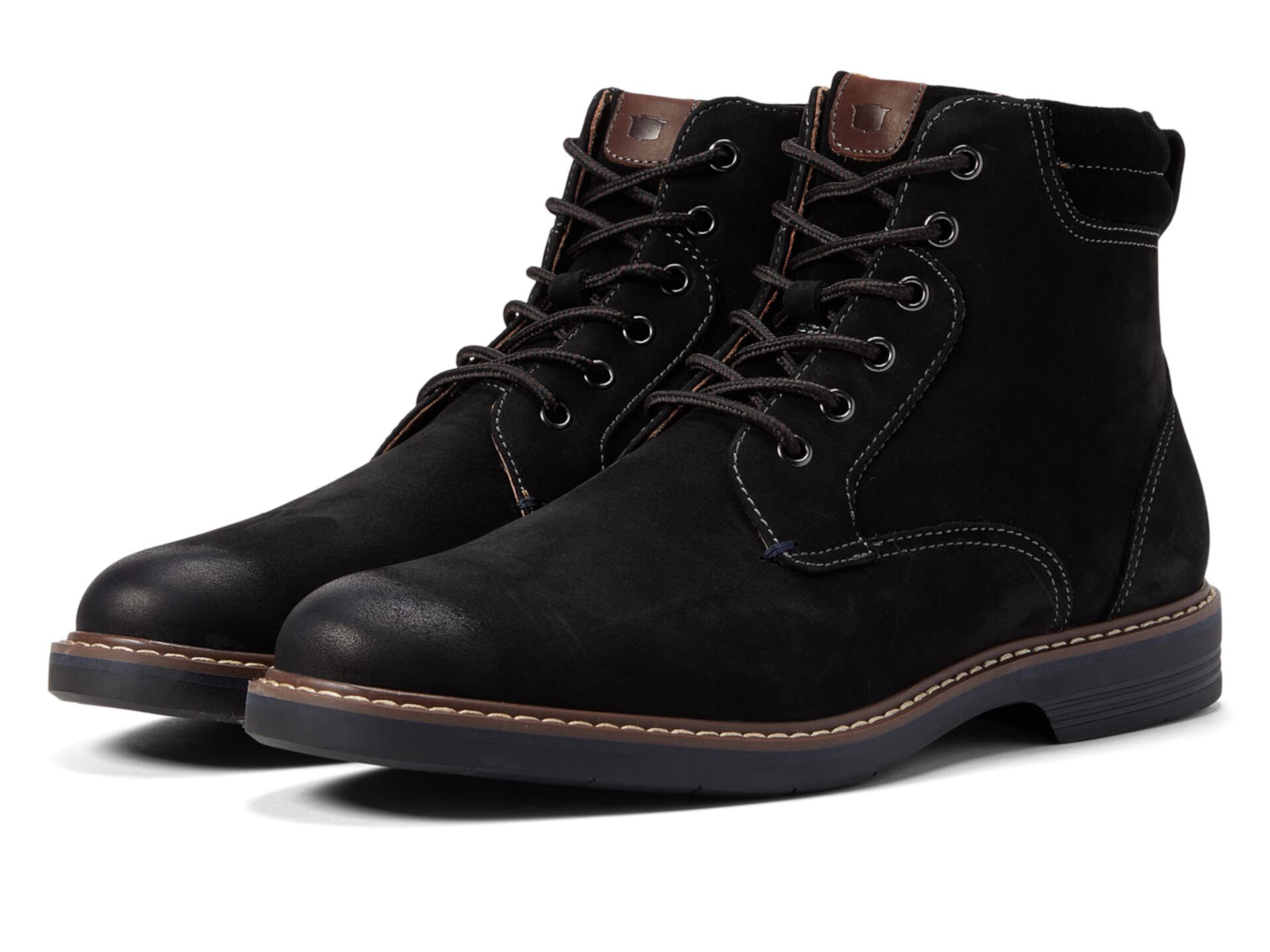 Мужские Ботинки Florsheim Norwalk Plain Toe Lace-Up Florsheim