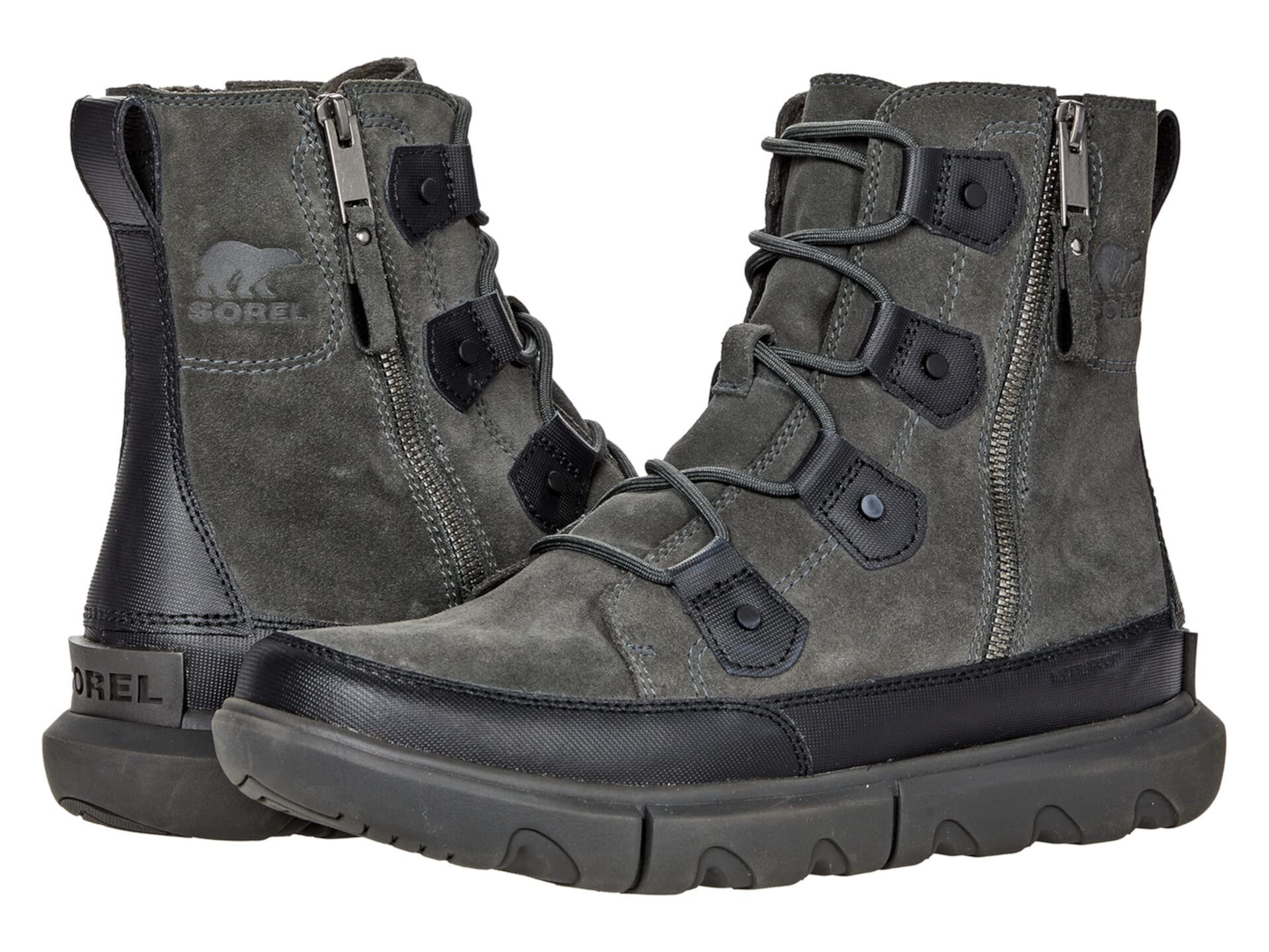 Мужские Зимние ботинки SOREL Explorer™ с двойной молнией и водонепроницаемыми свойствами SOREL