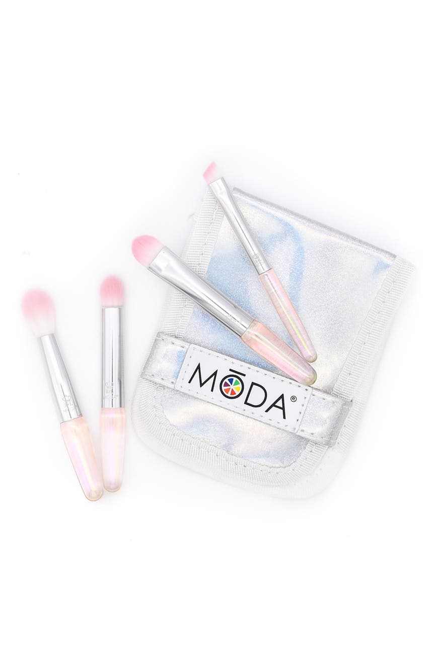 MDA<sup>®</sup> Мини-набор для глаз из 5 предметов розового цвета для путешествий MODA