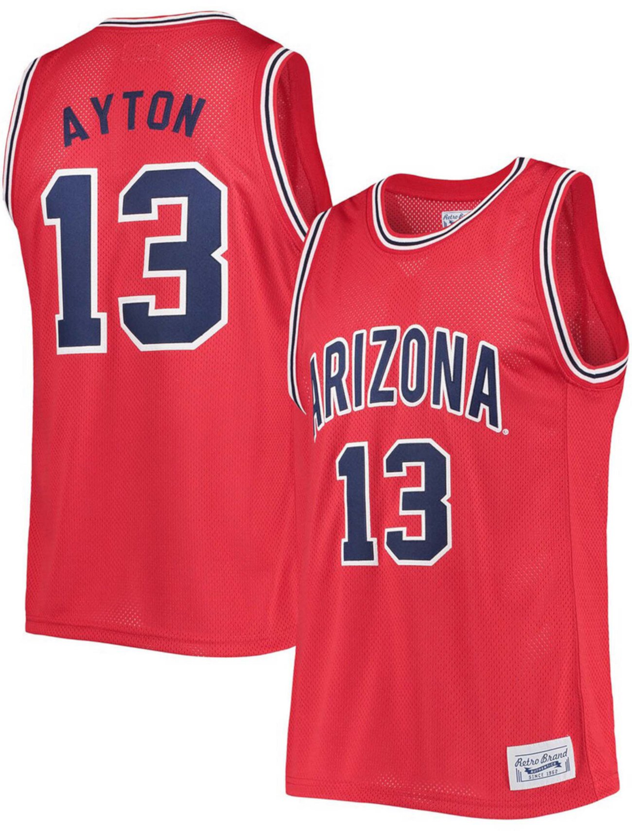 Классическая мужская баскетбольная майка Arizona Wildcats Deandre Ayton, полиэстер Original Retro Brand