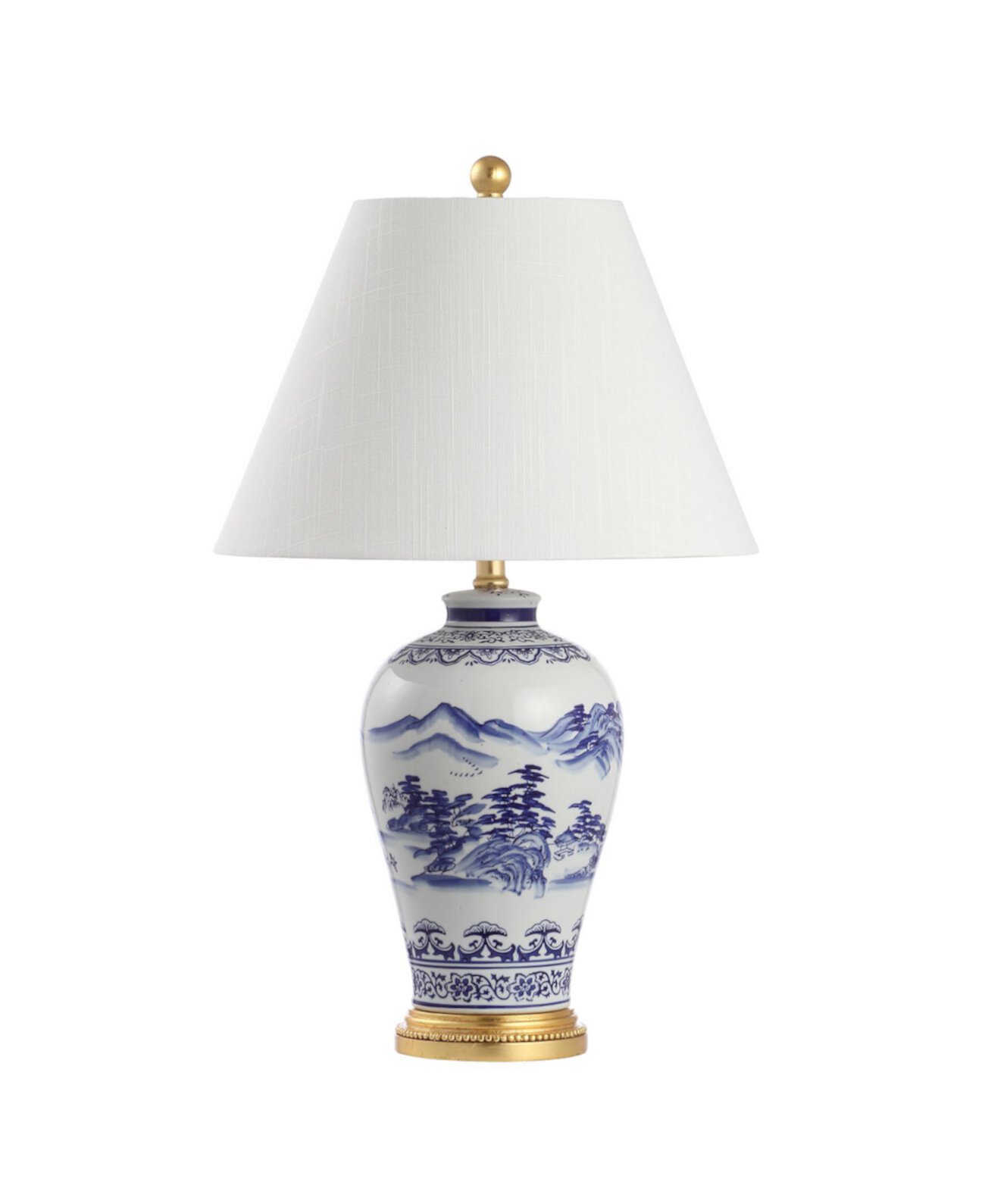 Светодиодная настольная лампа Zhou Traditional Cottage JONATHAN Y