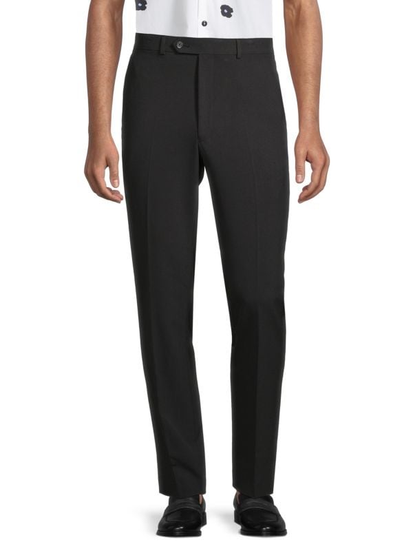 Узкие брюки с плоской передней частью Calvin Klein