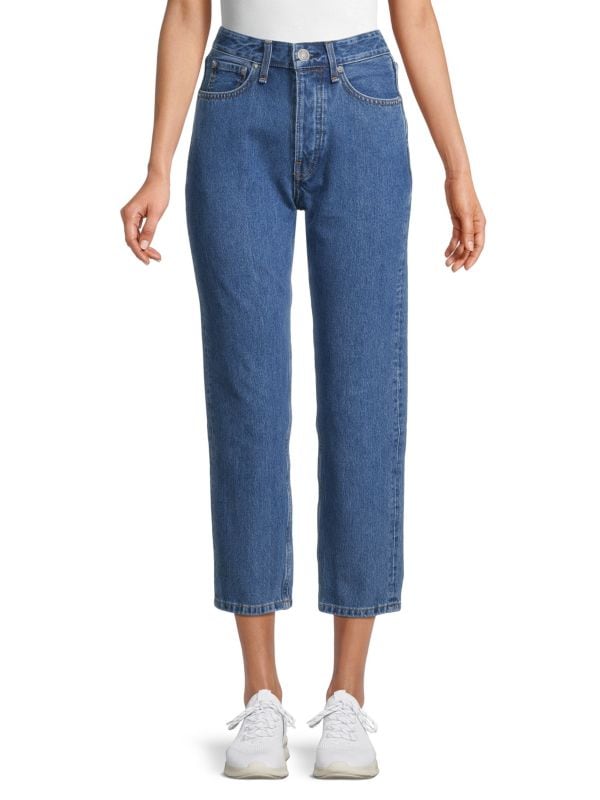 Узкие джинсы Maya с высокой посадкой до щиколотки Rag & Bone