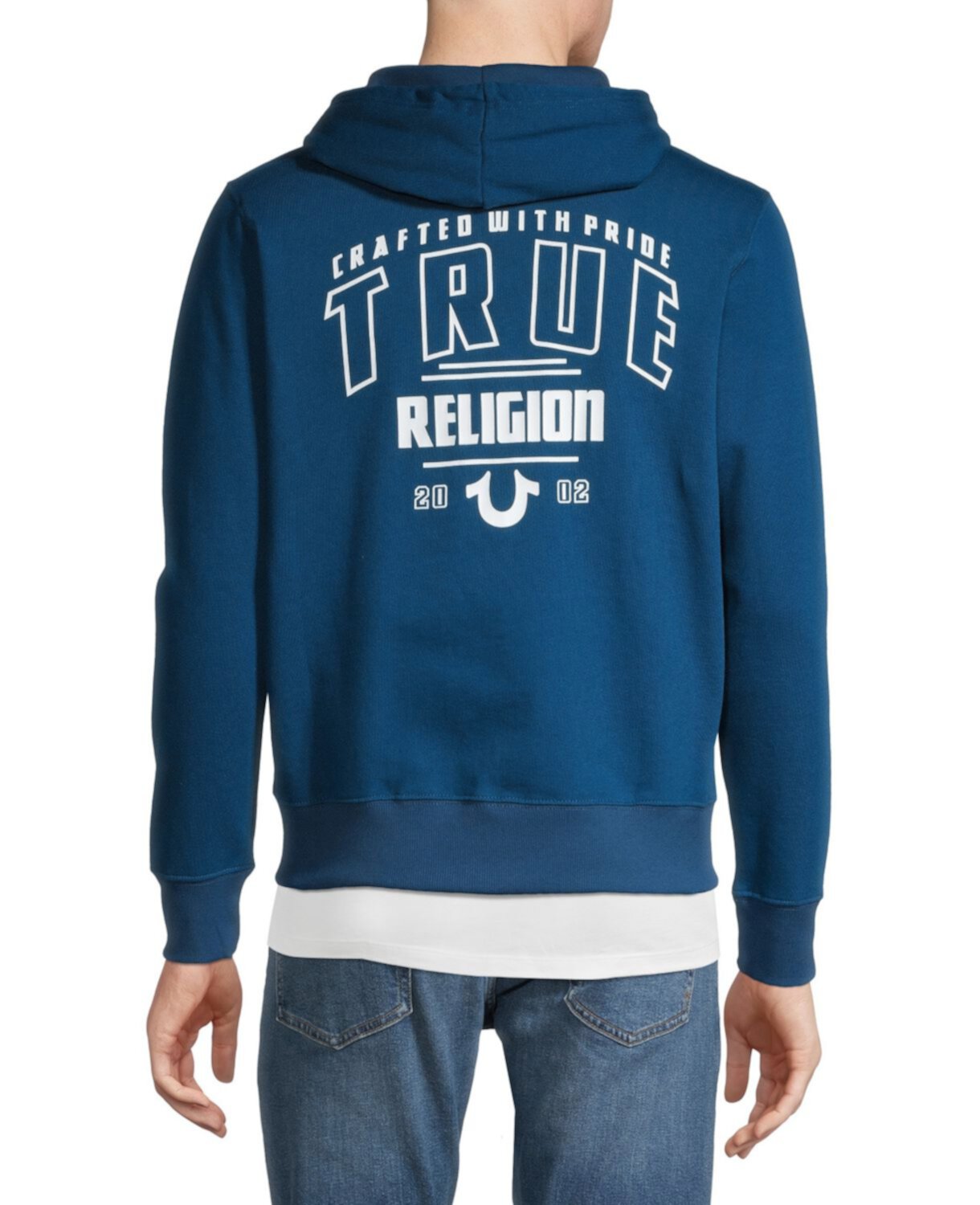 Худи на молнии с логотипом True Religion