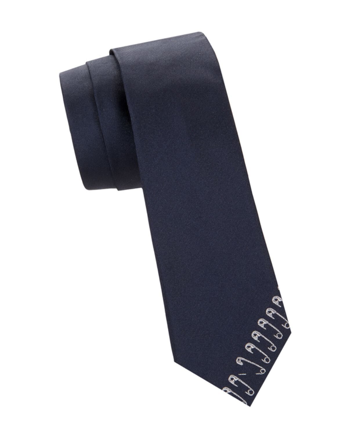 Шелковый галстук с английской булавкой Paul Smith