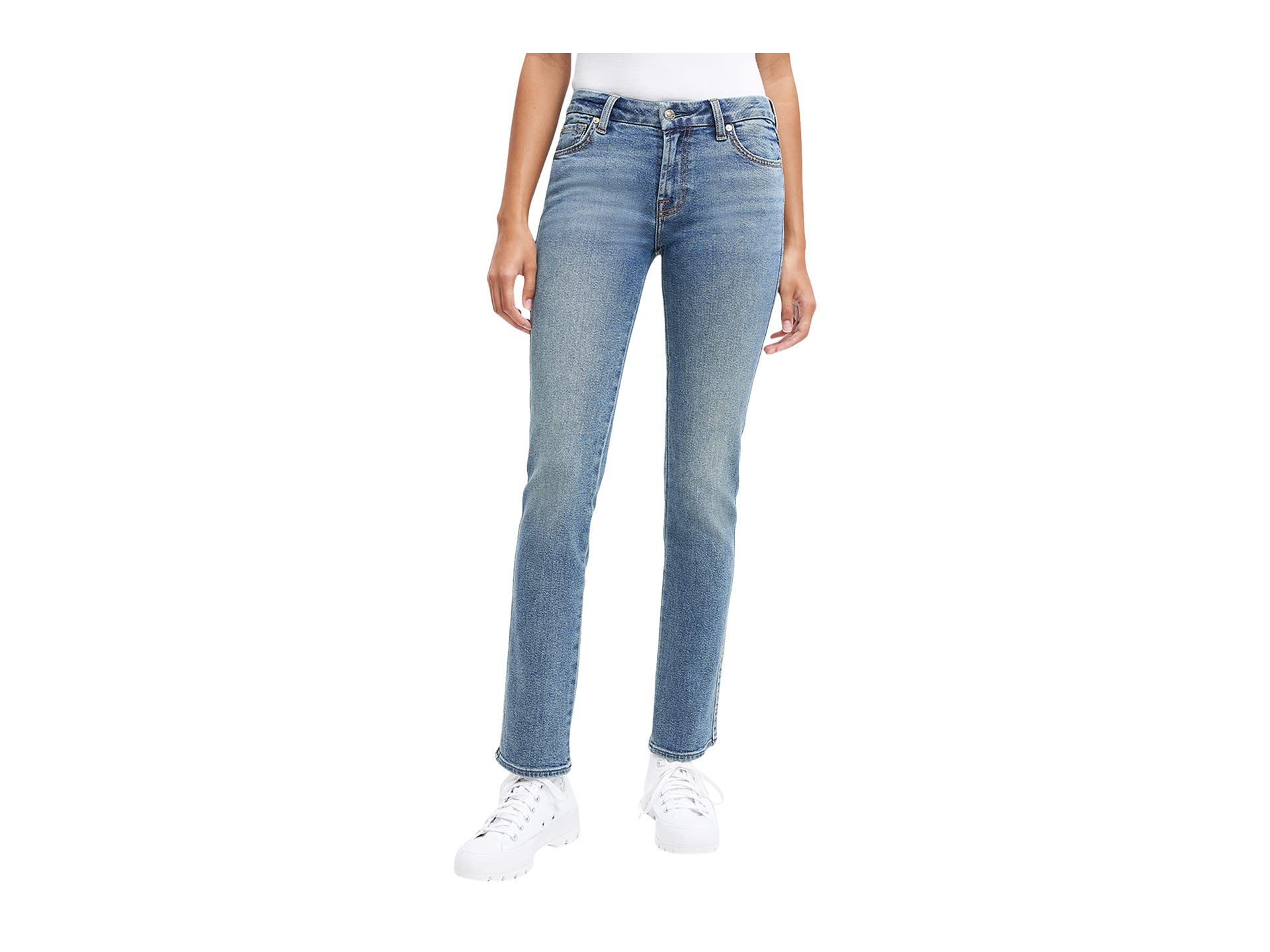 Кимми Straight в Luxe Vintage Muse 7 For All Mankind