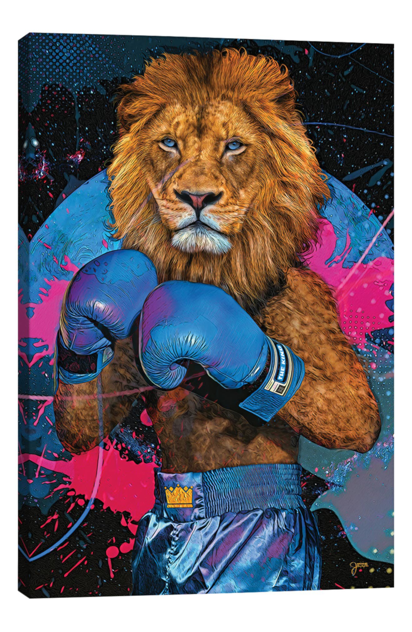 Картина на холсте Джесси Джонсон «Король Лев» — 26 x 18 дюймов ICanvas