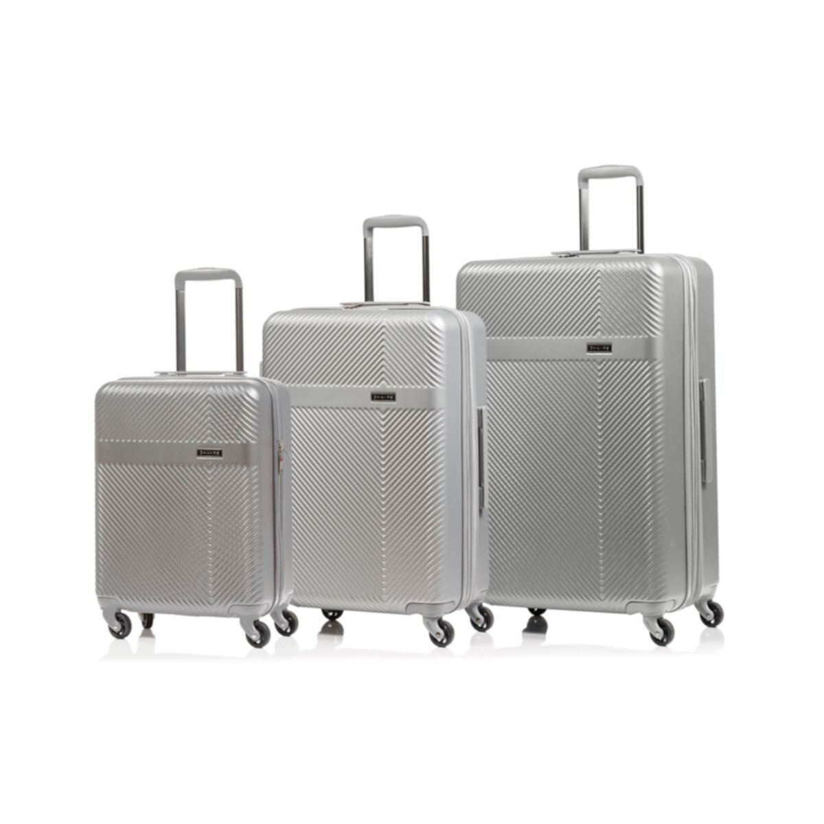 Набор чемоданов-спиннеров Champs Grid Collection из трех предметов Hardside Spinner CHAMPS