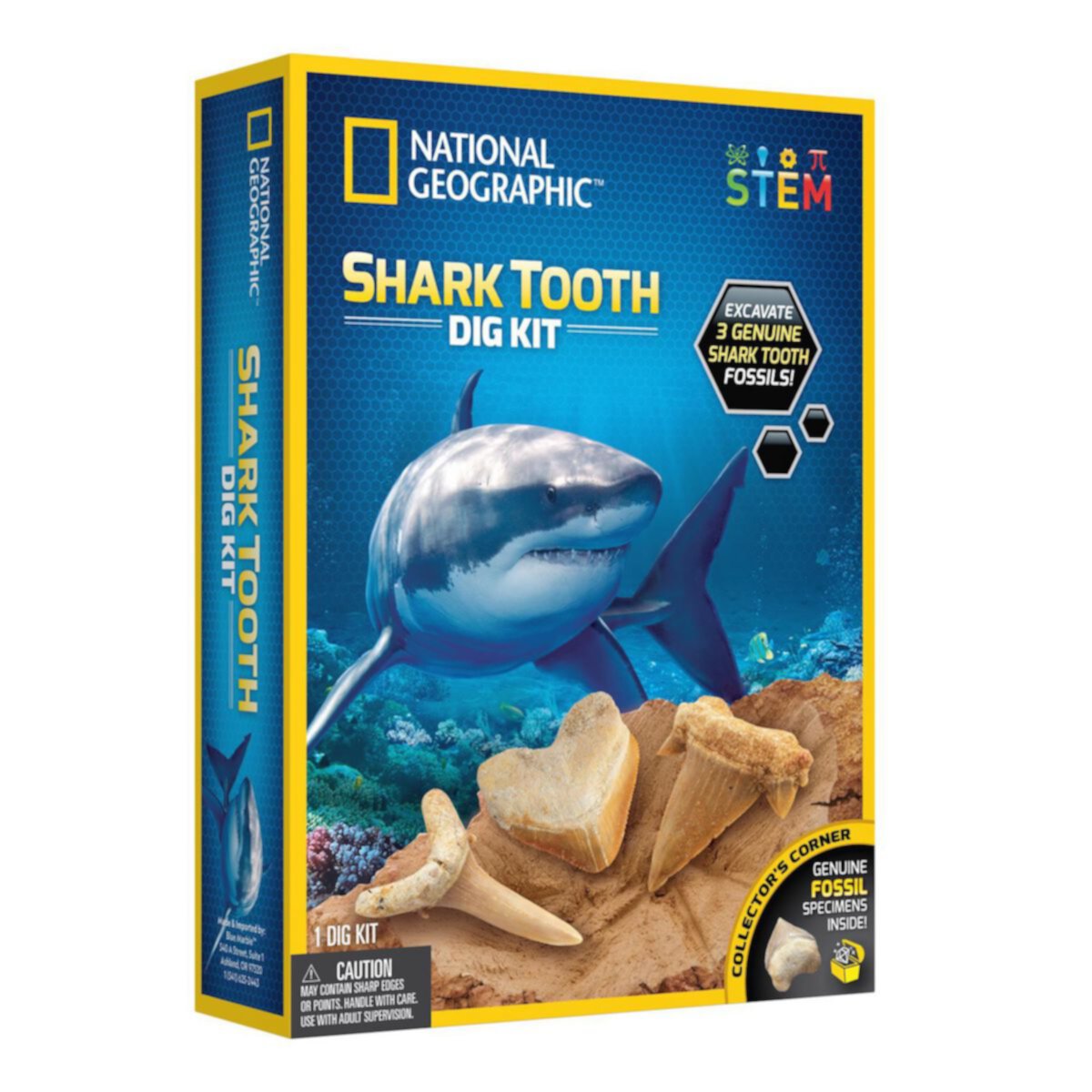 Набор для раскопок зубов акулы National Geographic National Geographic