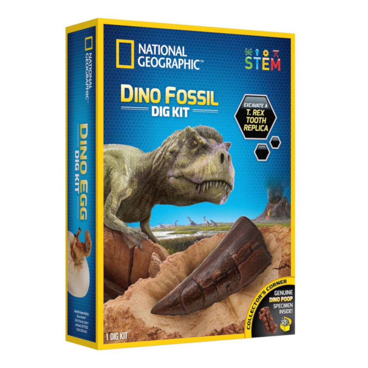 Головоломка National Geographic Dino Fossil Dig Kit National Geographic