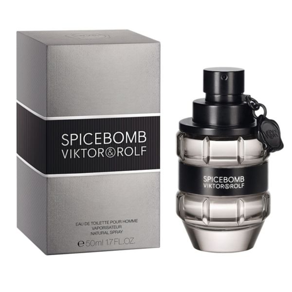 Парфюмерная вода для мужчин Viktor&Rolf Spicebomb, тёплые и пряные ноты бергамота и чили, 90 мл Viktor & Rolf