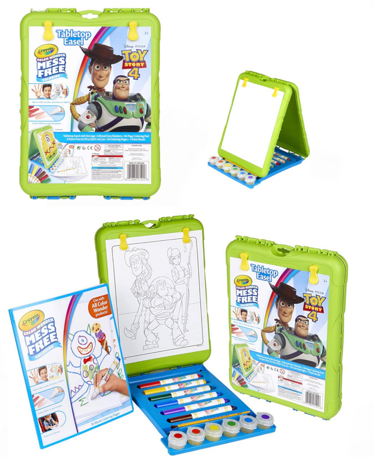 Детские товары для творчества Crayola Toy Story 4 Easel Travel System Crayola