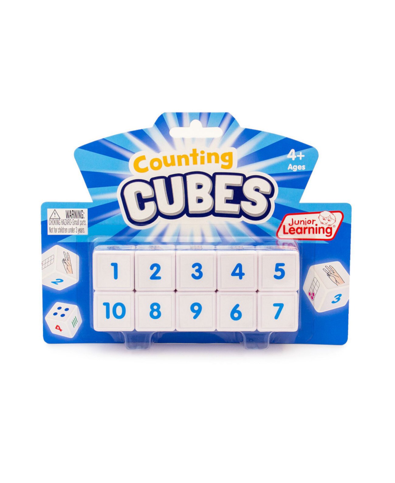 Обучающий набор «Счетные кубики», 10 кубиков Junior Learning