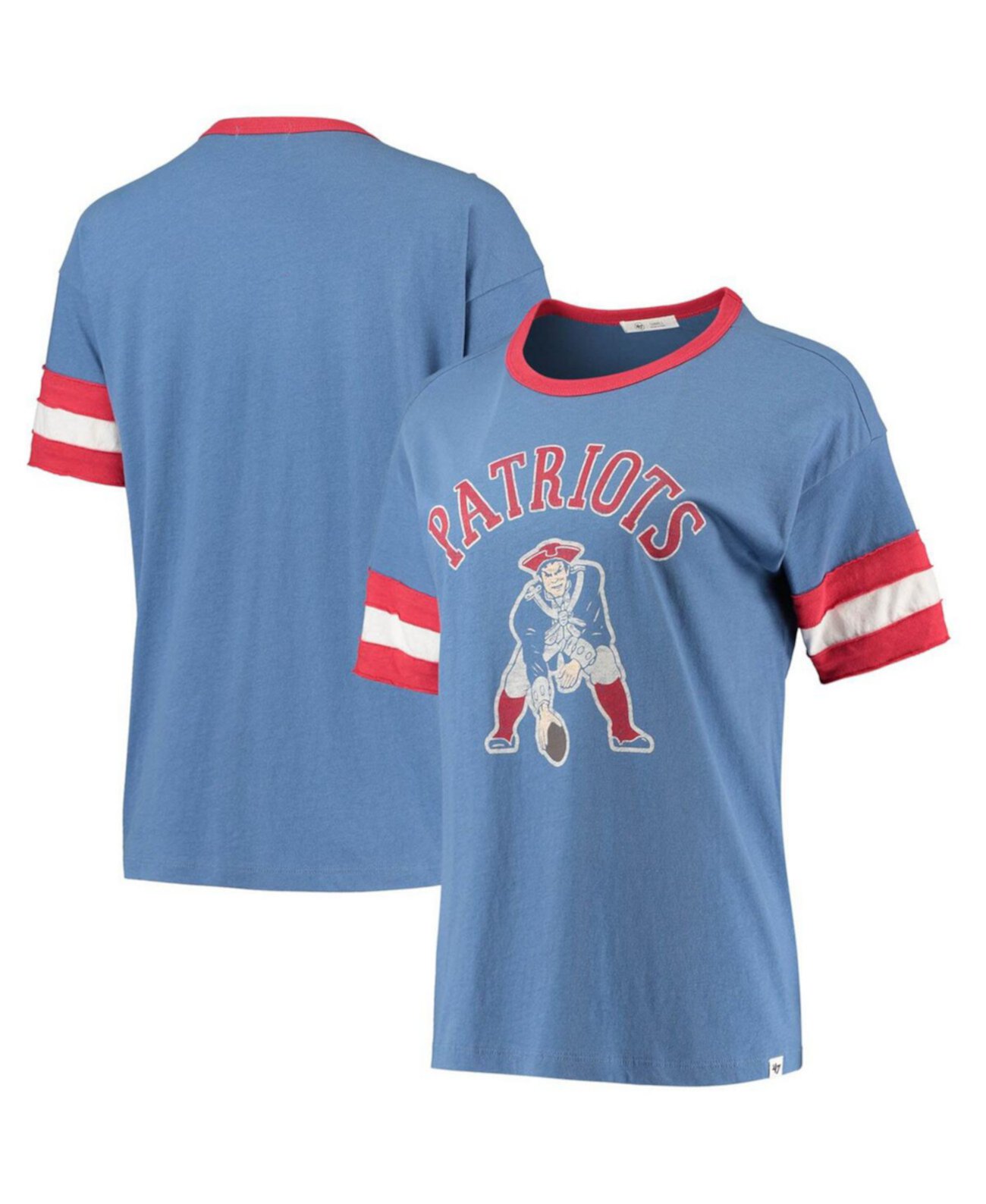 Женская футболка Royal New England Patriots Dani '47 Brand