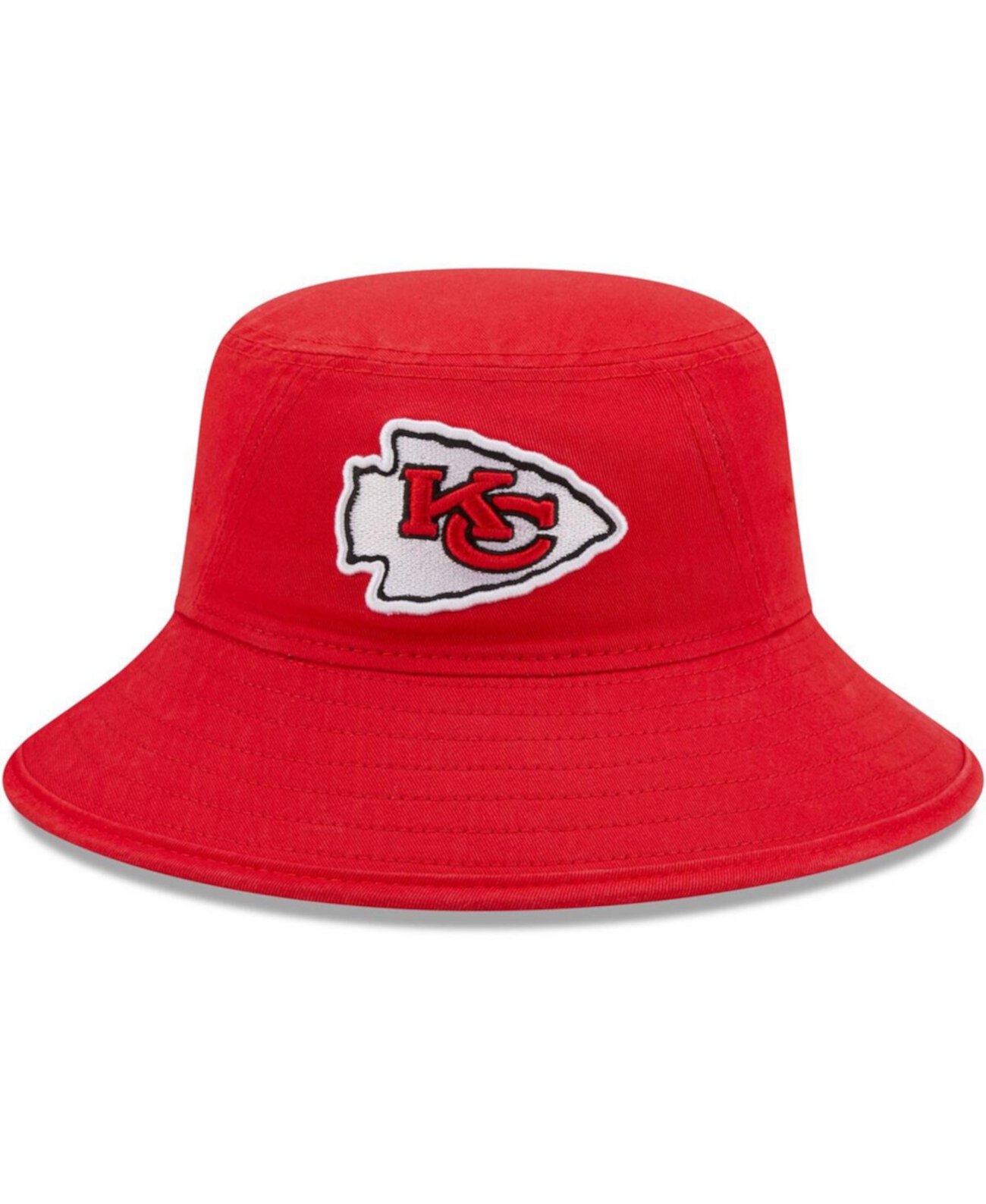 Мужская красная шляпа-ведро с логотипом Kansas City Chiefs New Era