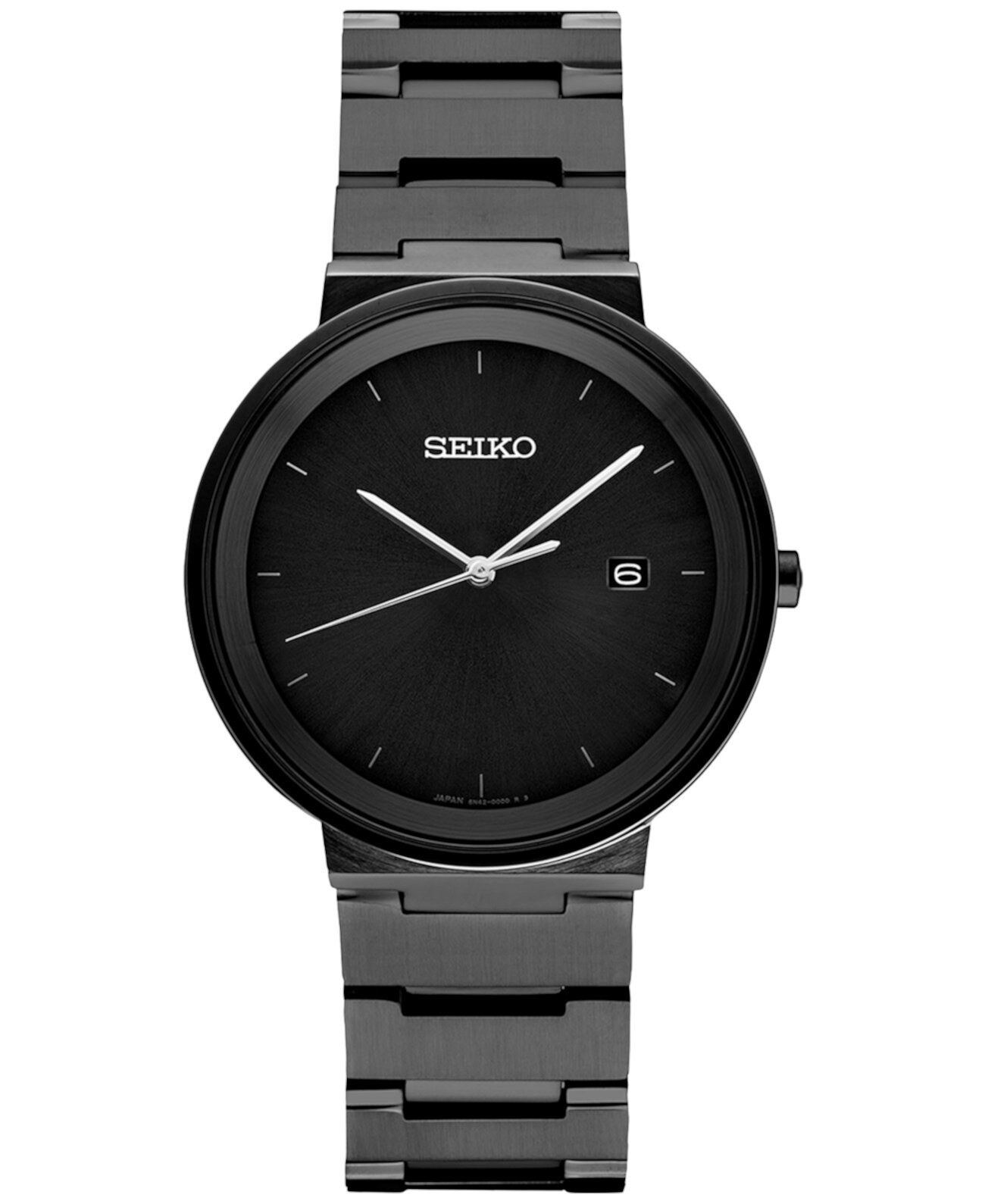 Мужские часы Essentials с черным ионным покрытием из нержавеющей стали с браслетом 41 мм SEI