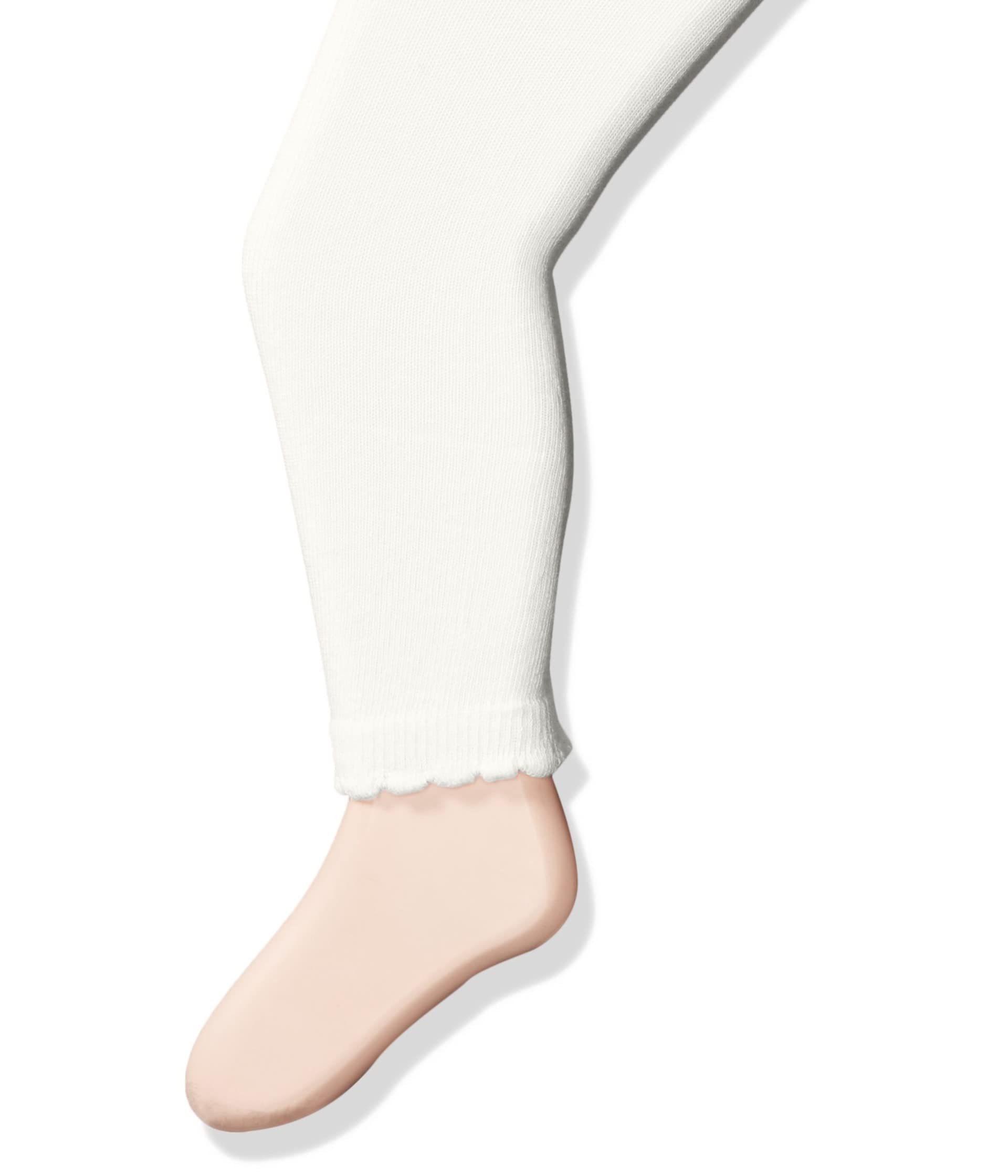 Детские хлопковые колготки без ножек с зубчатым краем для девочек для девочек Jefferies Socks