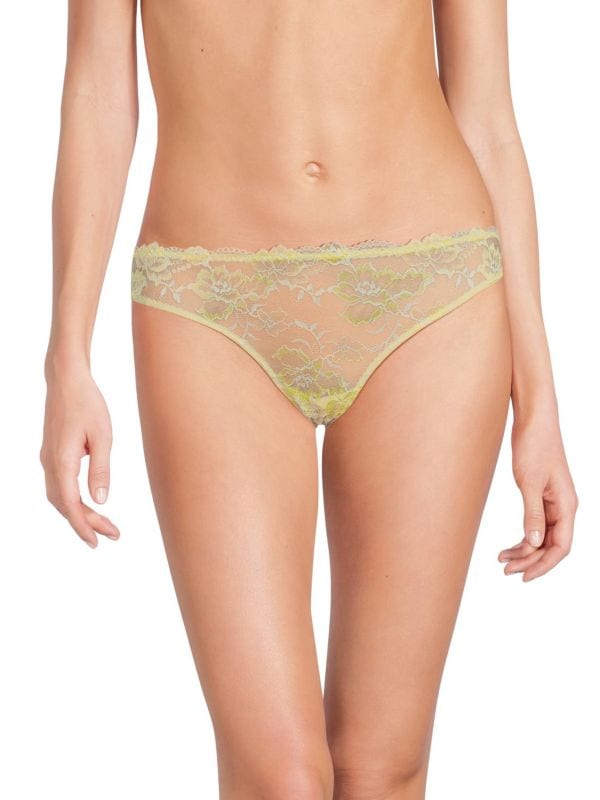 Женские Трусы Cosabella Savona Floral-Lace Thong Cosabella