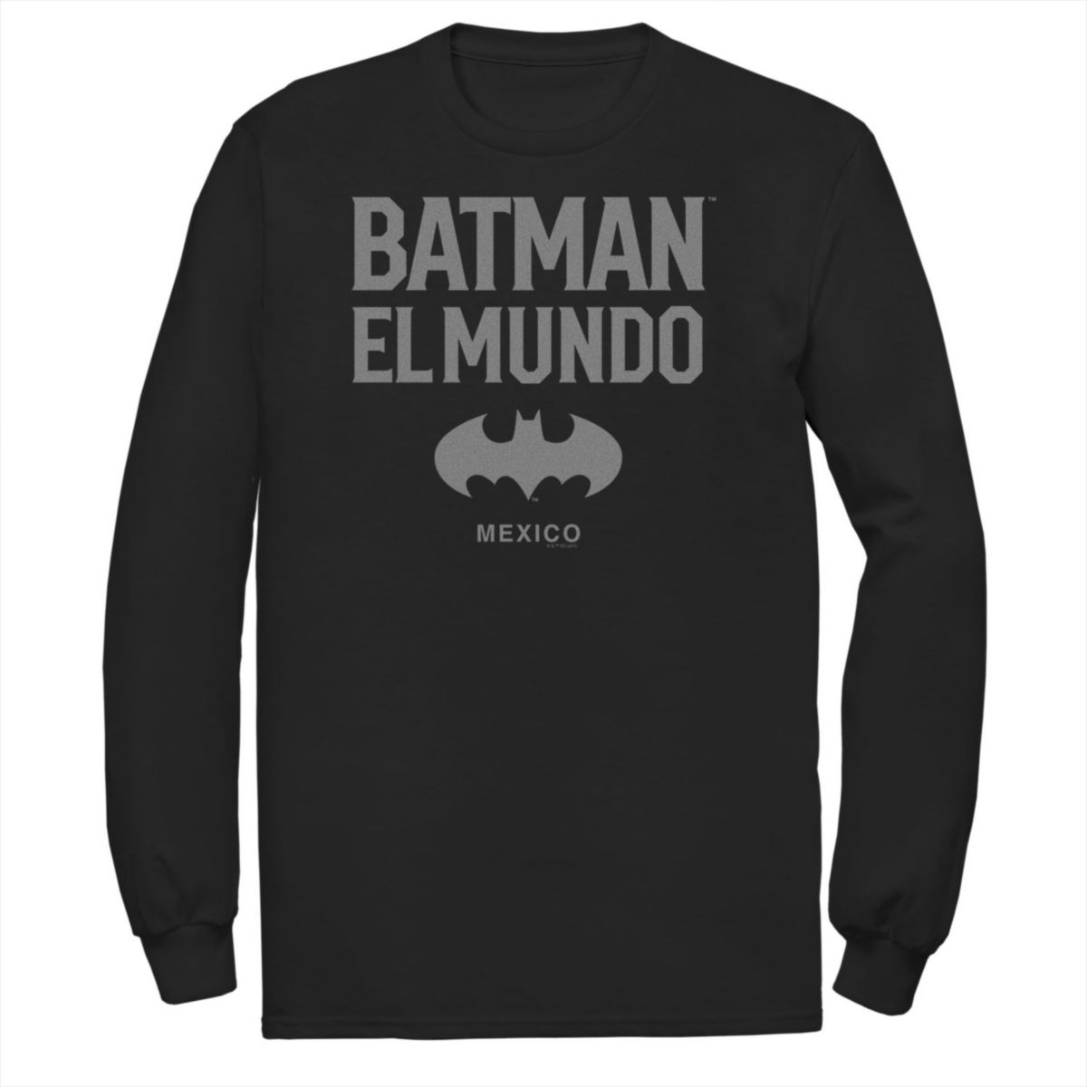 Мужская Футболка DC Comics Batman: El Mundo Mexico Icon Logo DC Comics