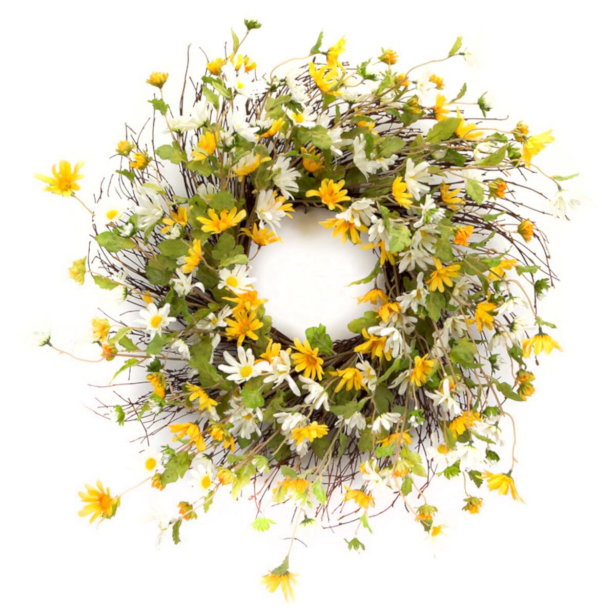 Melrose Artificial Daisy III Wreath Melrose