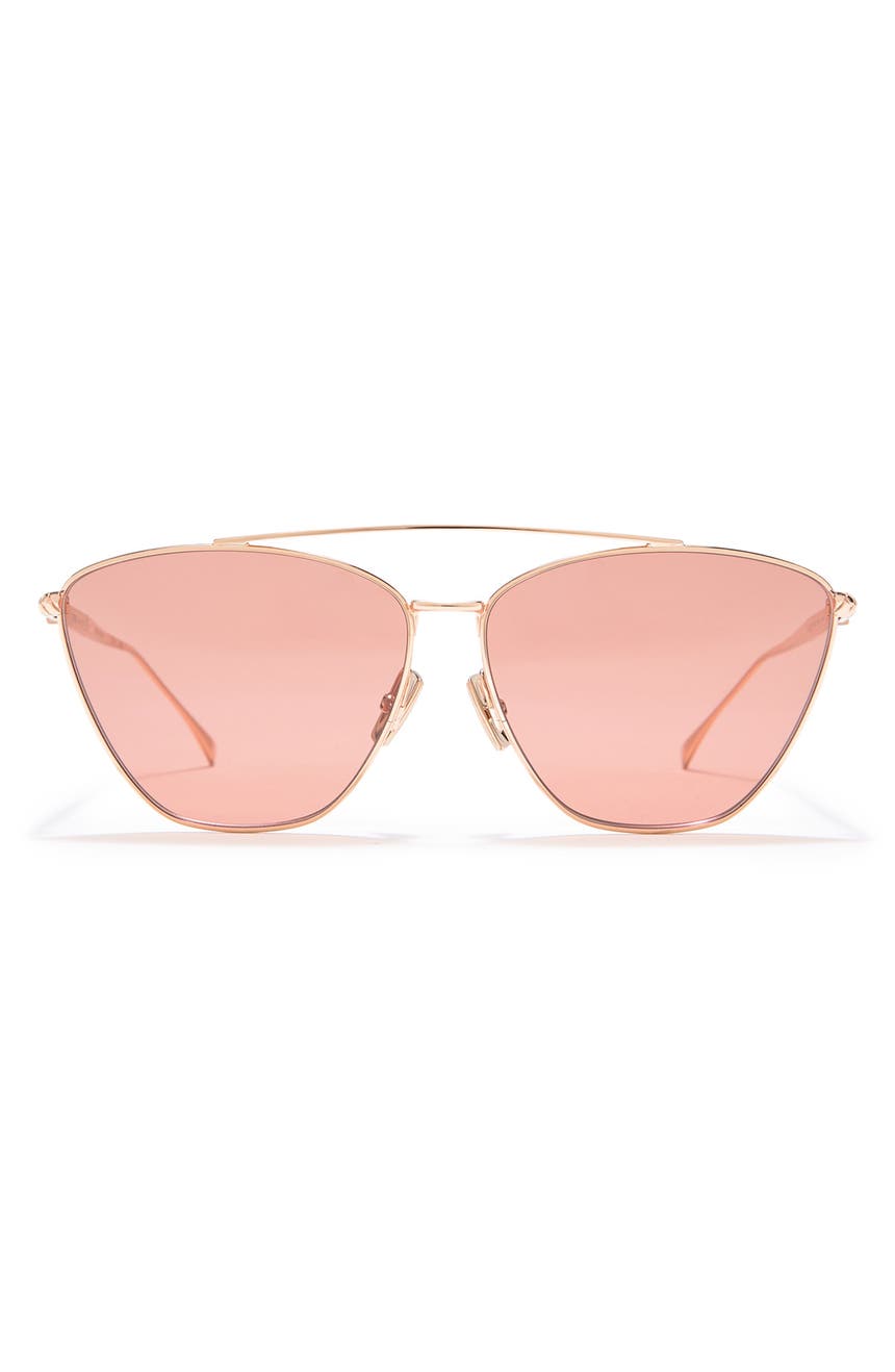 Солнцезащитные очки «кошачий глаз» 64 мм FENDI