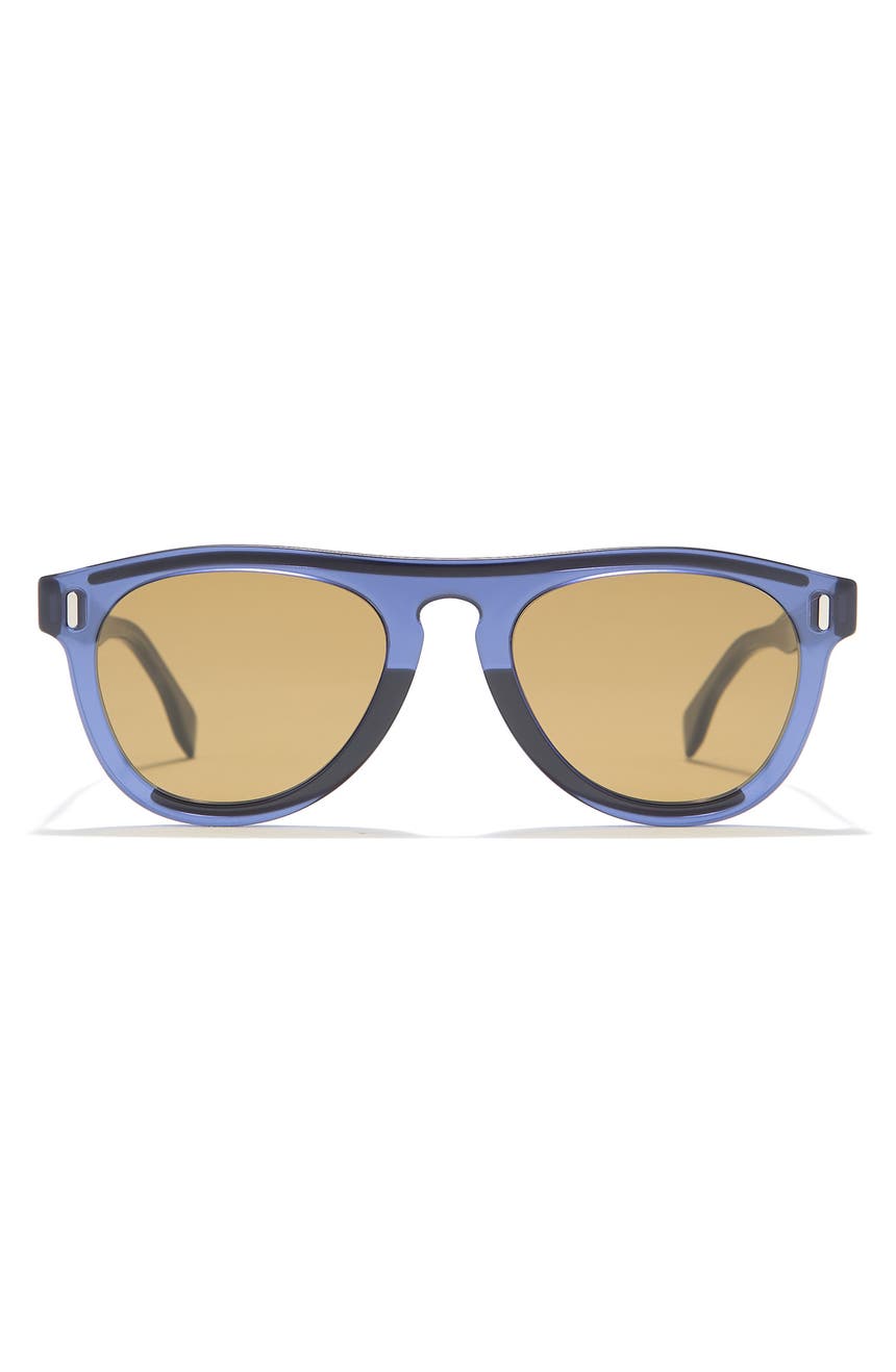 Квадратные солнцезащитные очки 52 мм FENDI
