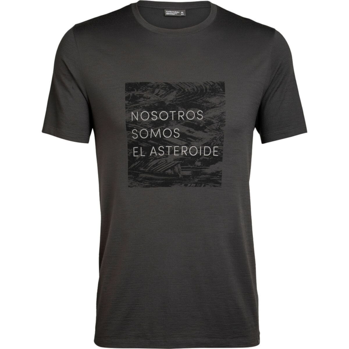 Испанская футболка SS с цветочным принтом Nature Dye 200 Asteroid Icebreaker
