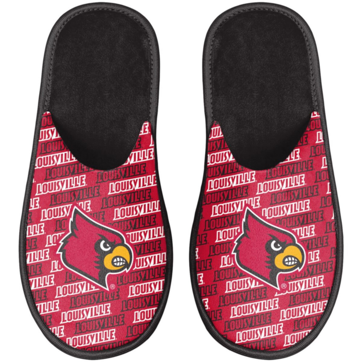 Детские тапочки FOCO Louisville Cardinals Team Scuff FOCO