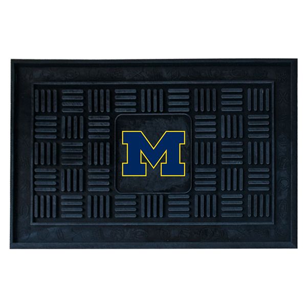 Коврик для двери «Michigan Wolverines», 48 см x 76 см, виниловый, текстурированный Fanmats